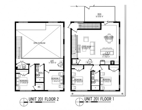 4 bedroom 2 bathroom layout in lincoln park 1st floor